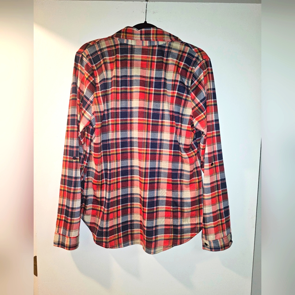 Always Indigo women's long sleeve shirt